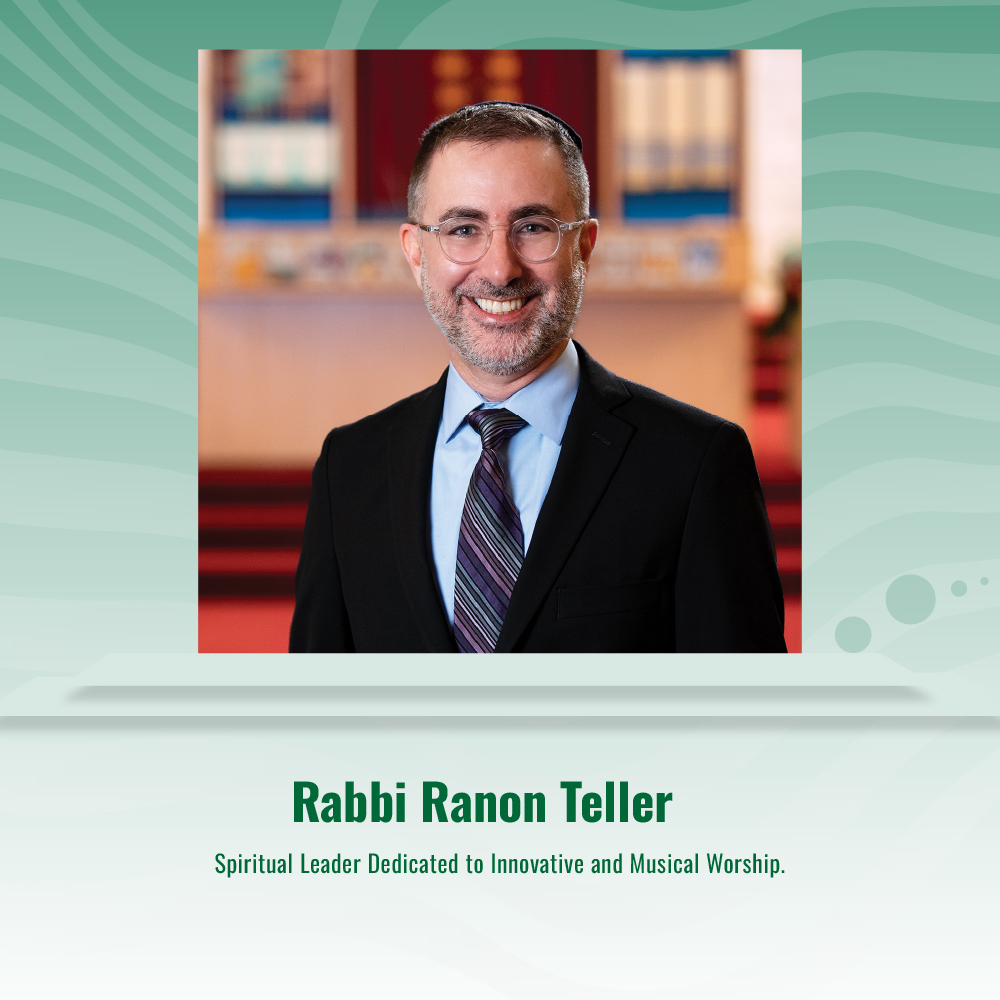 Rabbi Ranon Teller: Experienced in Jewish Leadership